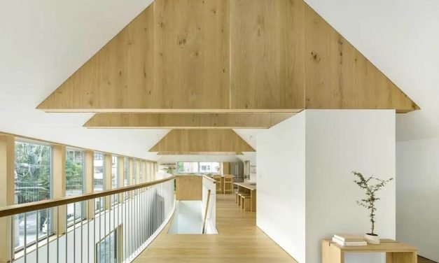 The Floor Plan Of A Modern Ardmore House Is Reversed